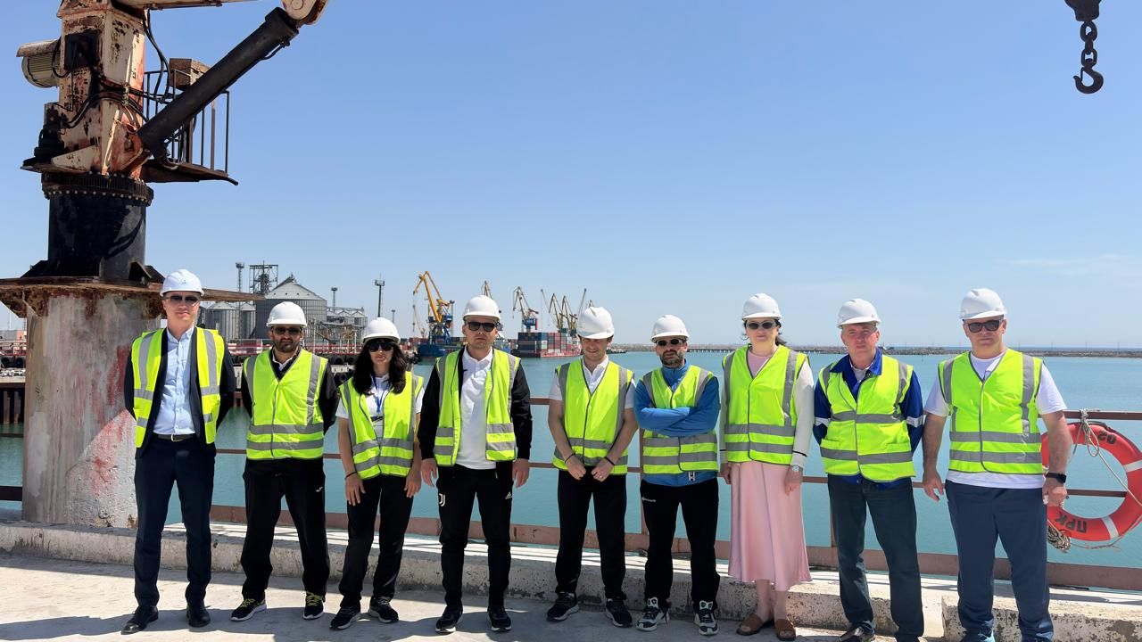 A working visit of Batumi Sea Port LLC employees to Aktau International Sea Trade Port JSC