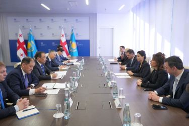 Казахстан и Грузия усиливают сотрудничество по развитию срединного коридора.